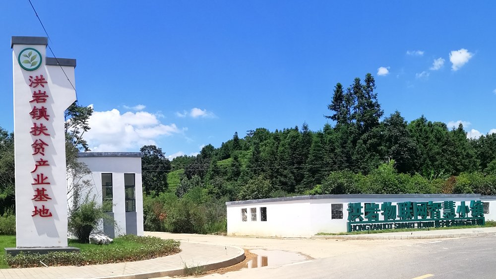 数字乡村示范样板工程：洪岩物联网智慧小镇 